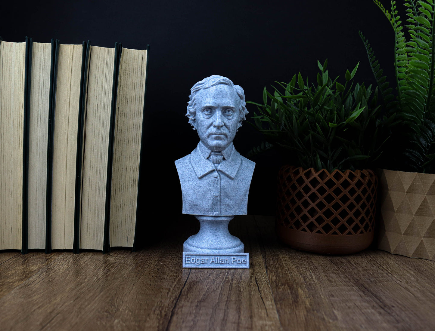 Edgar Allan Poe Bust Sculpture