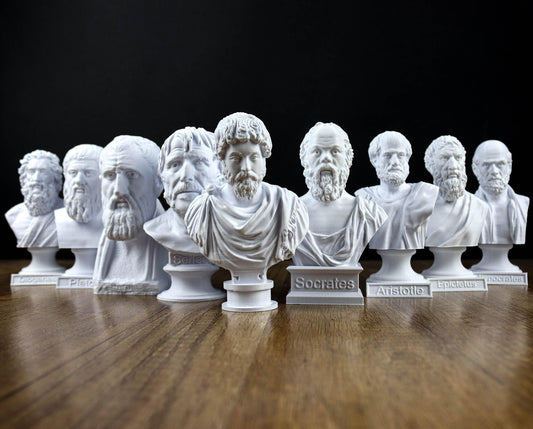 Greek/Roman Stoic Philosophers Value Pack: Marcus Aurelius, Seneca, Socrates, Plato, Aristotle, Zeno, Epictetus, Diogenes