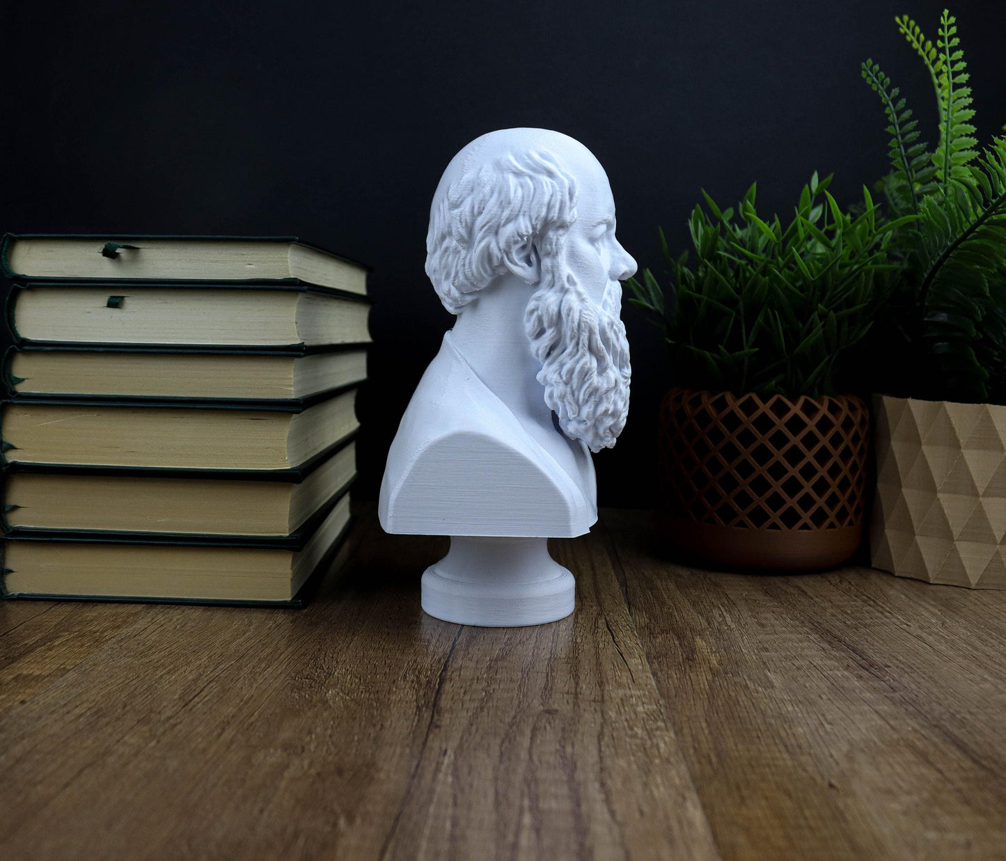 Socrates Bust, Greek Statue, Sculpture