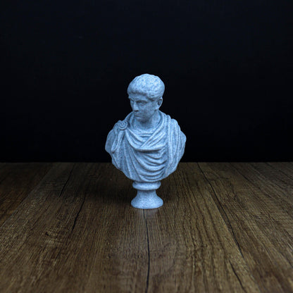 Constantine the Great 3D Printed Bust, Iconic Roman Emperor Sculpture