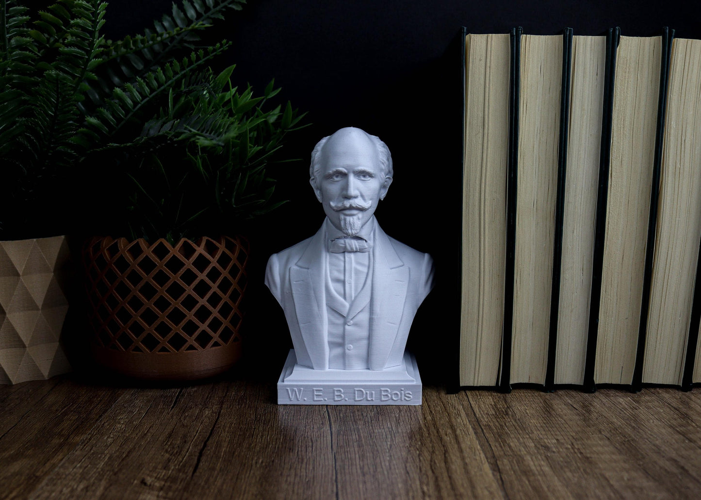 W.E.B. Du Bois Bust, American Sociologist Sculpture, Historian, and Pan-Africanist Civil Rights Activist