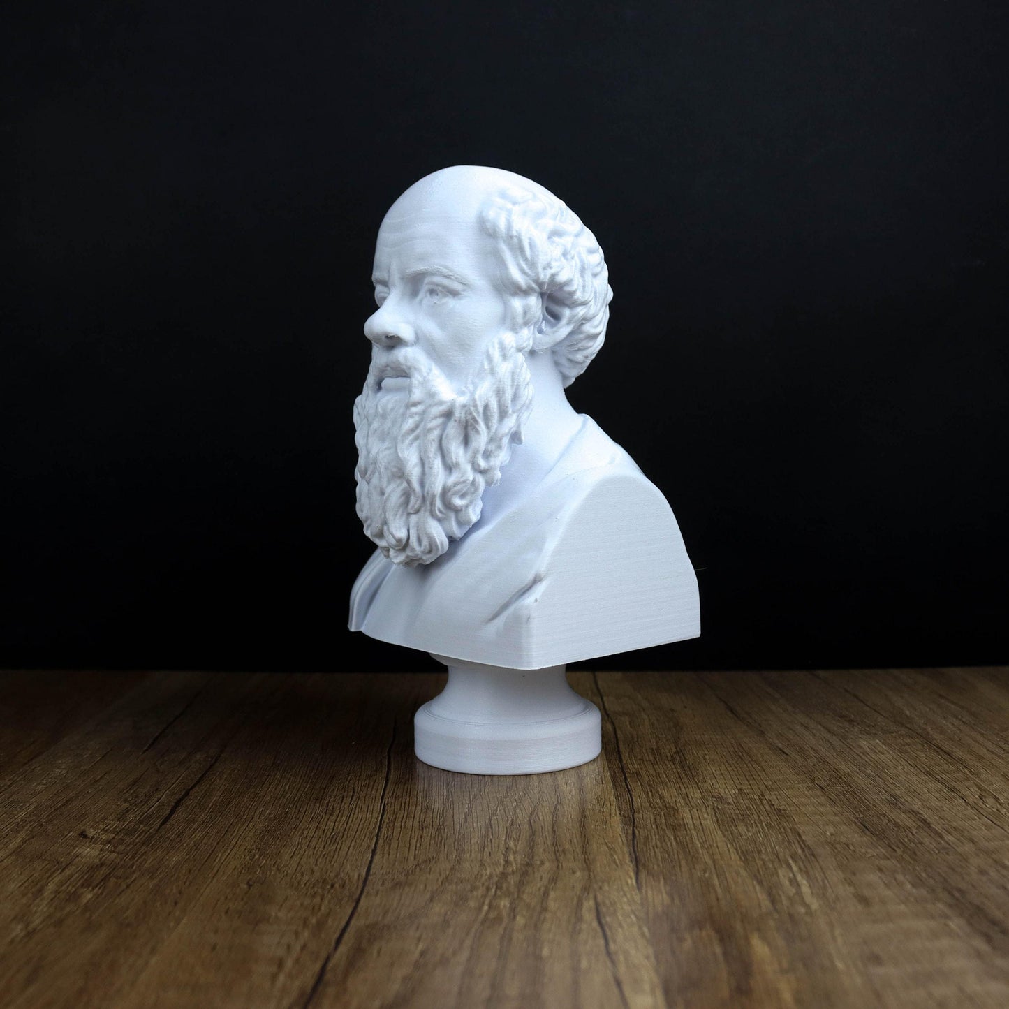 Socrates Bust, Greek Statue, Sculpture