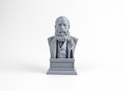 Claude Monet Bust, French Painter Sculpture Decoration, Statue Gift