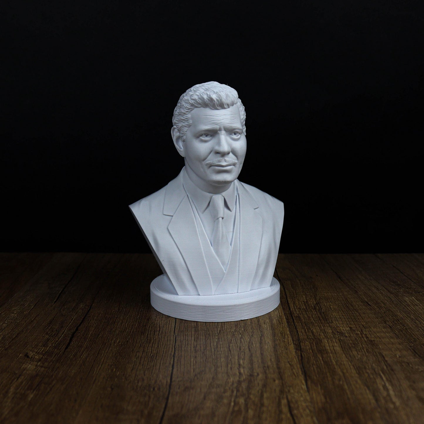 Clark Gable Bust, Classic Hollywood Icon Home Decor