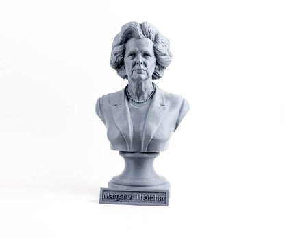 Margaret Thatcher Bust, Former Prime Minister of the United Kingdom Sculpture, The Iron Lady Statue