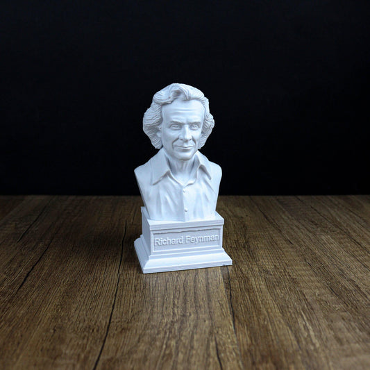 Richard Feynman Bust, Gift for Science Lovers