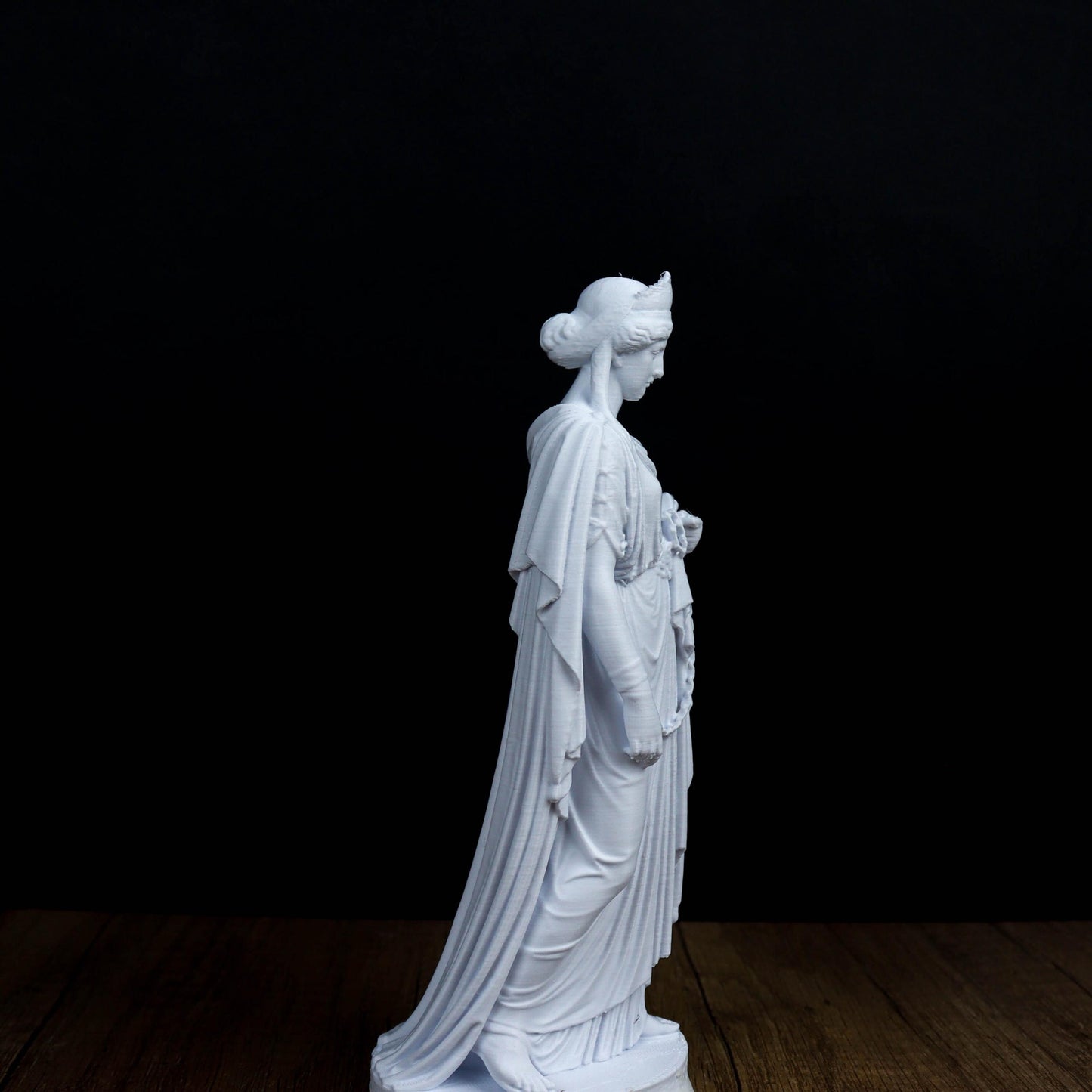 Queen Zenobia 3D Printed Statue, Queen of Palmyra Bookshelf and Home Decor