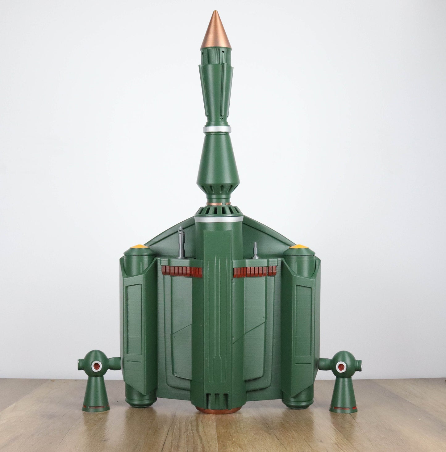 Boba Fett Wearable Armor and Blasters Custom Made re-painted Set