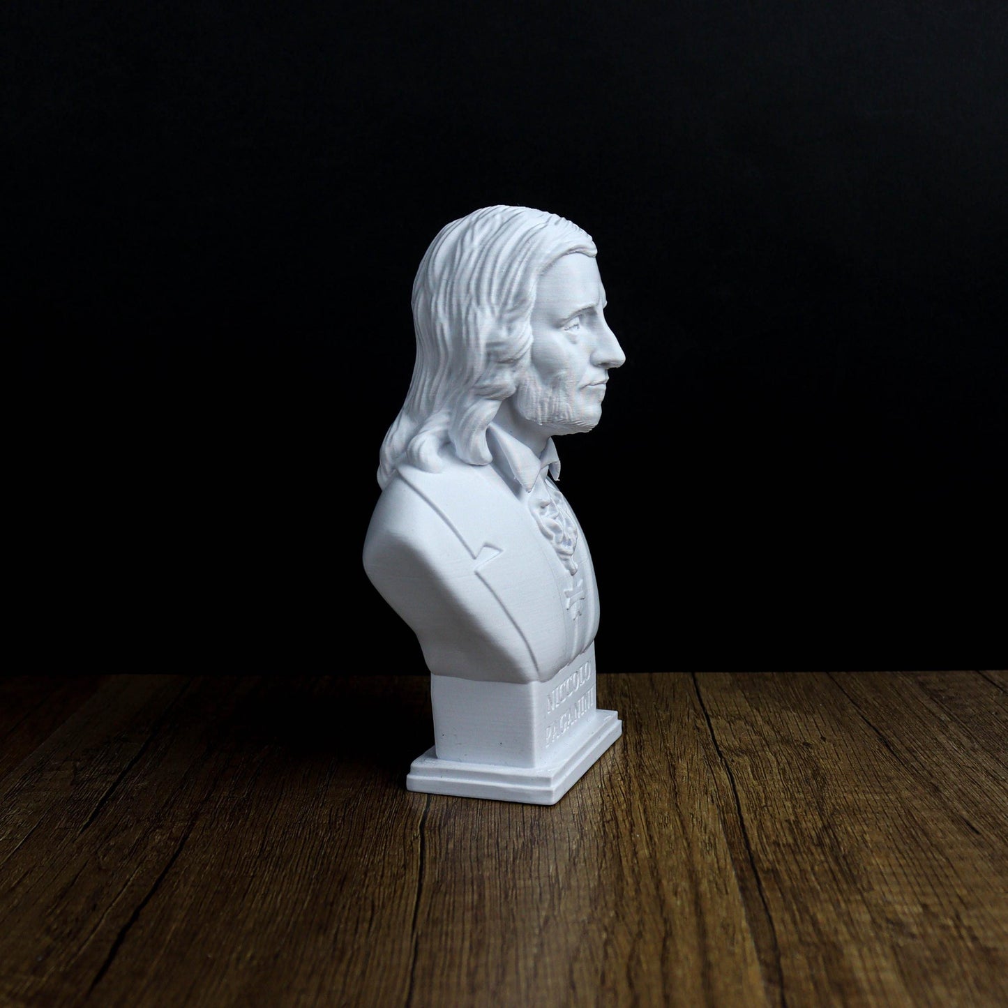 Niccolo Paganini Bust, Italian Violinist and Compose Statue