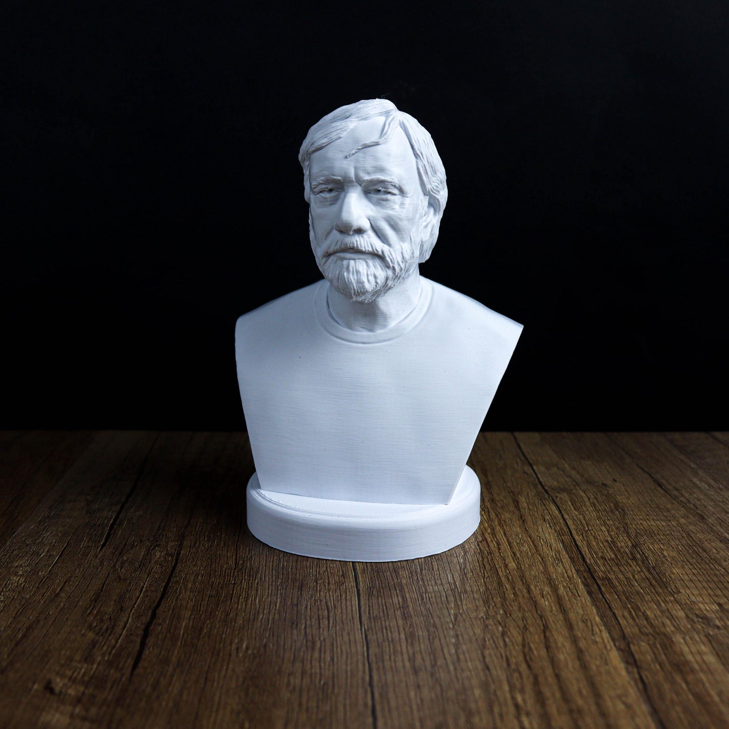 Slavoj Zizek Bust, Modern Philosopher Statue for Bookshelf & Home Decor