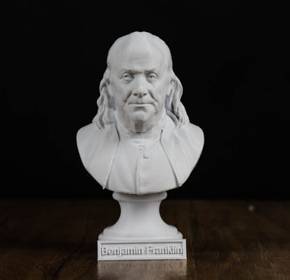 Founding Fathers Busts Value Pack Collection: George Washington, Benjamin Franklin, Thomas Jefferson, Alexander Hamilton, John Adams etc