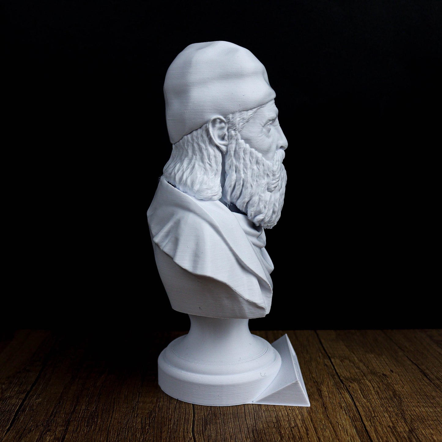 Euclid Bust, Statue of the Father of Geometry, Greek Mathematician Sculpture