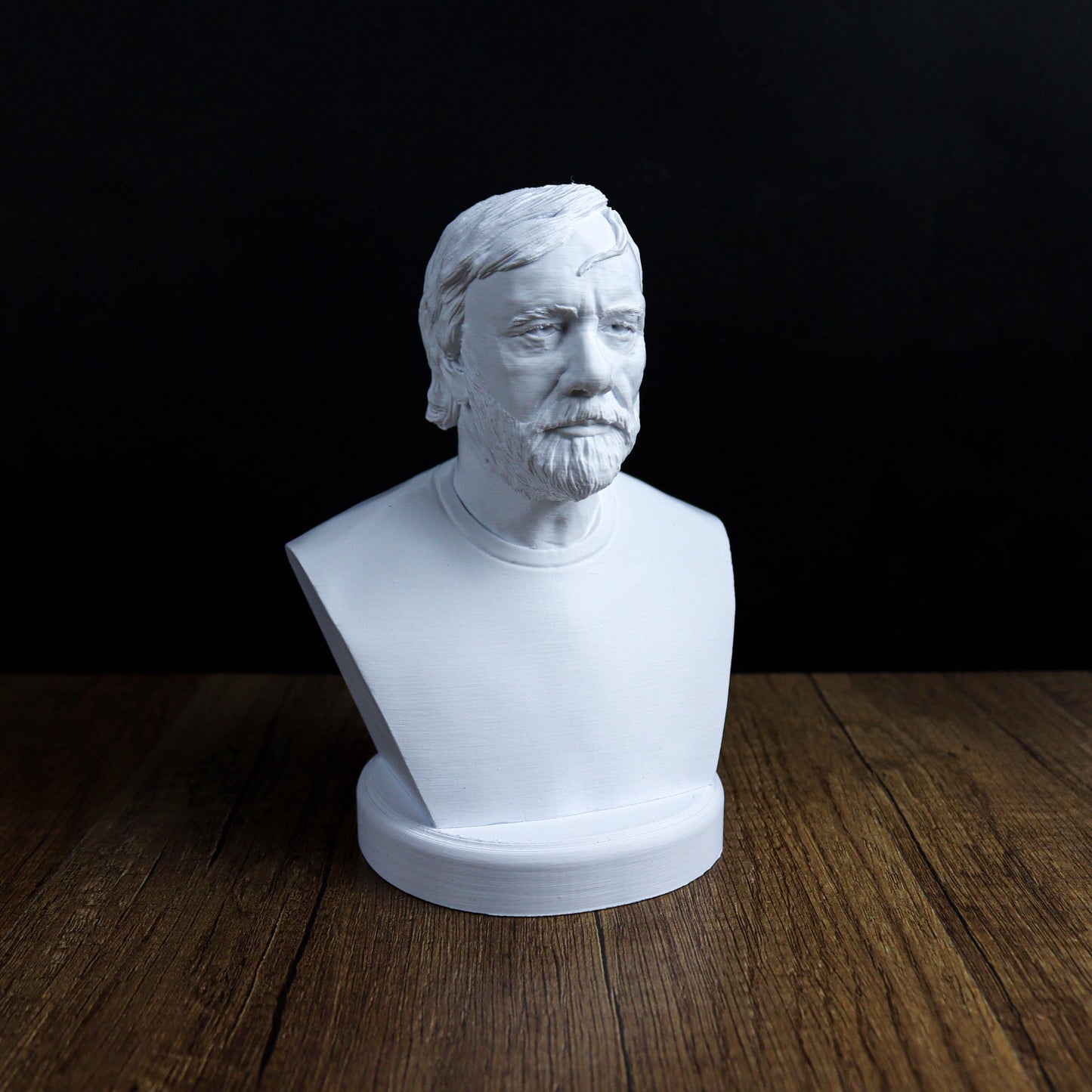 Slavoj Zizek Bust, Modern Philosopher Statue for Bookshelf & Home Decor