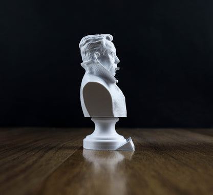 Albert Camus Bust, French Philosopher Sculpture