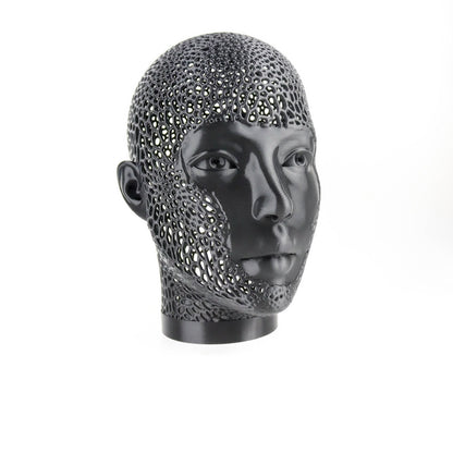 Female Sculpture Bust, Headphone Holder Decoration, Headset Stand, Abstract Art  Sculpture Decor