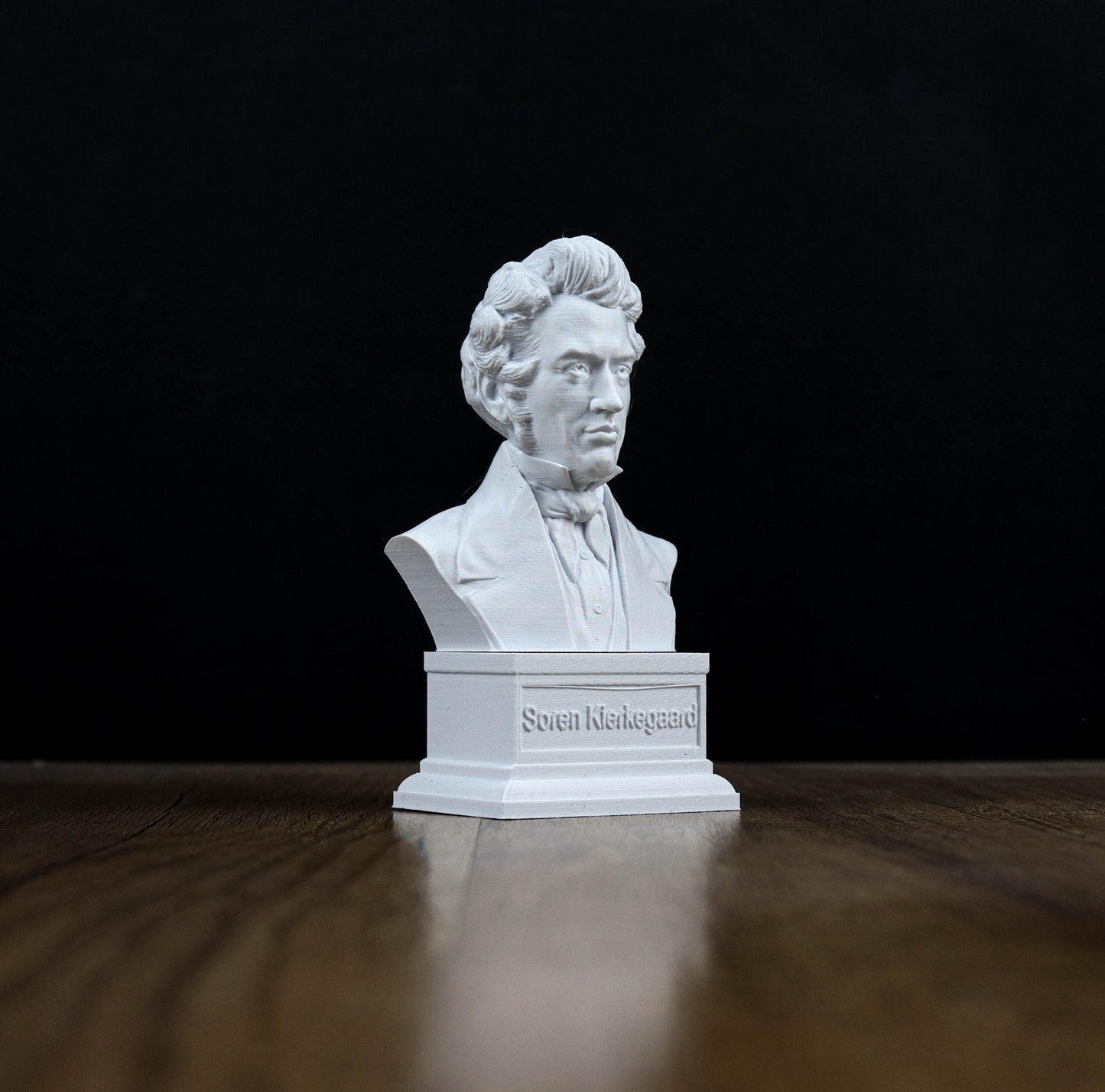 Søren Kierkegaard Bust,  Danish Theologian and Philosopher, Soren Kierkegaard Sculpture, Home Decor