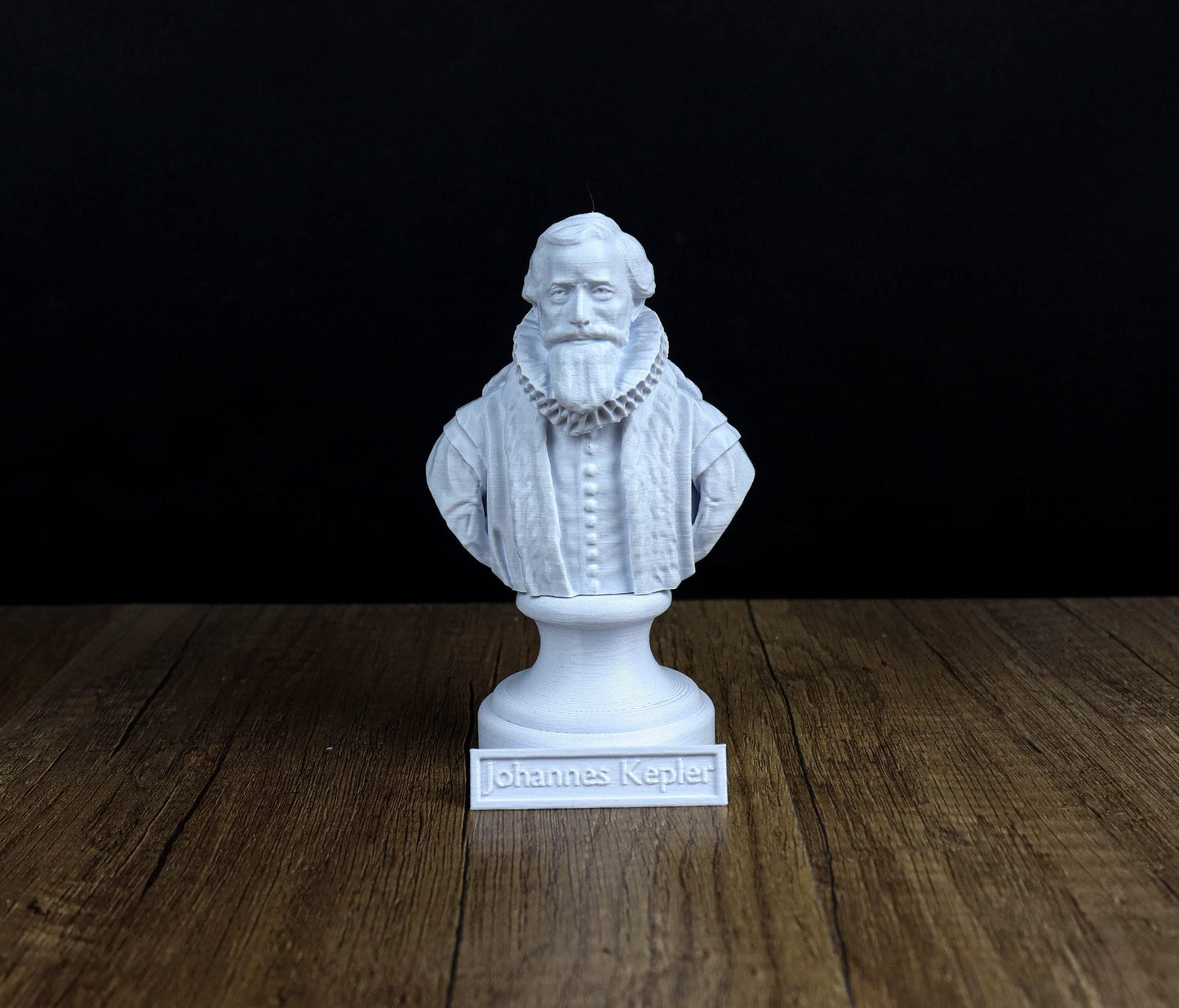 Johannes Kepler sculpture, Astronomer Bust Decor