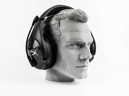 Henry Cavill Headphone Holder, Desktop Decor Headphone stand, Gaming Accessories