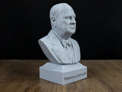 Winston Churchill Bust Sculpture