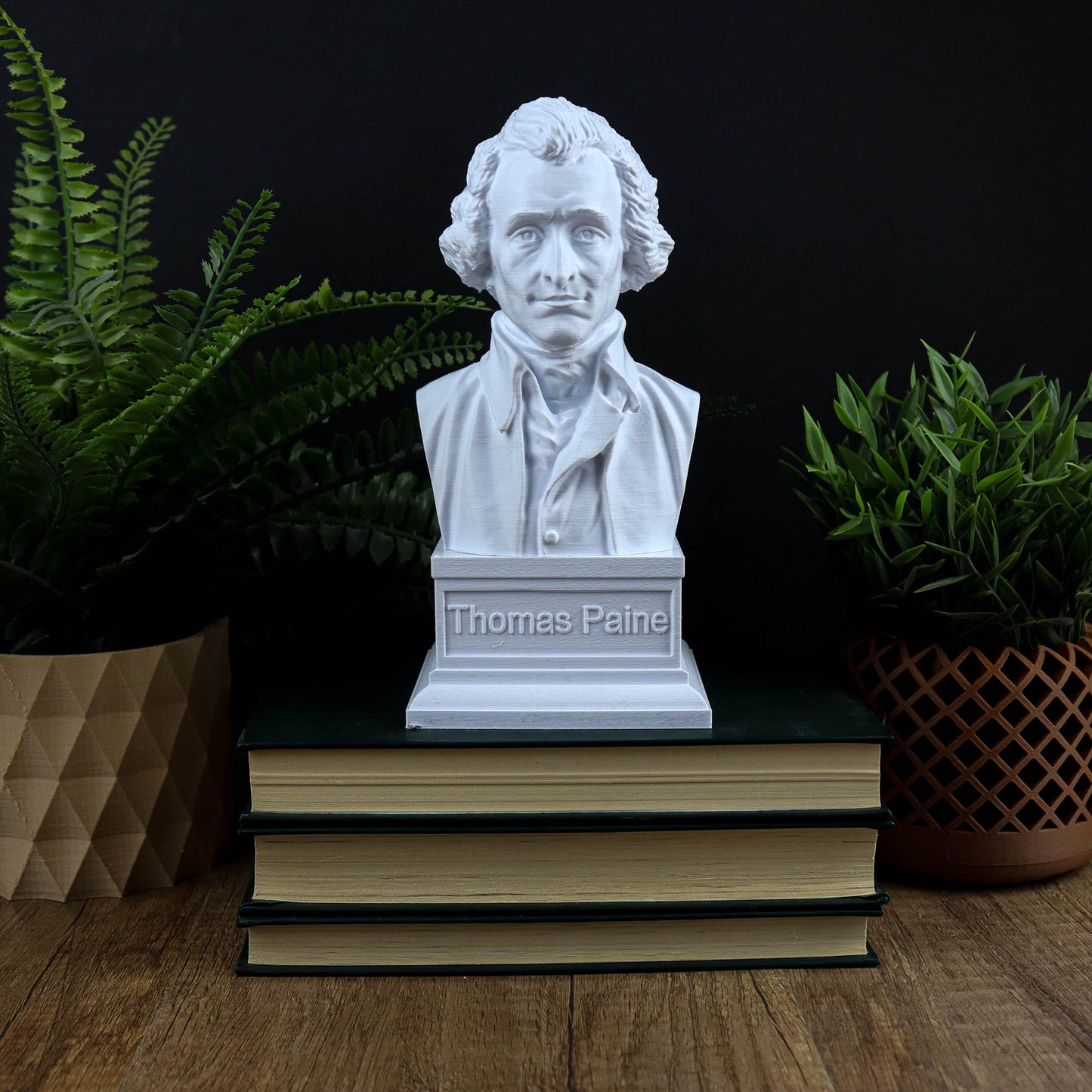 Thomas Paine Bust, American Founding Father, Political Activist, Philosopher