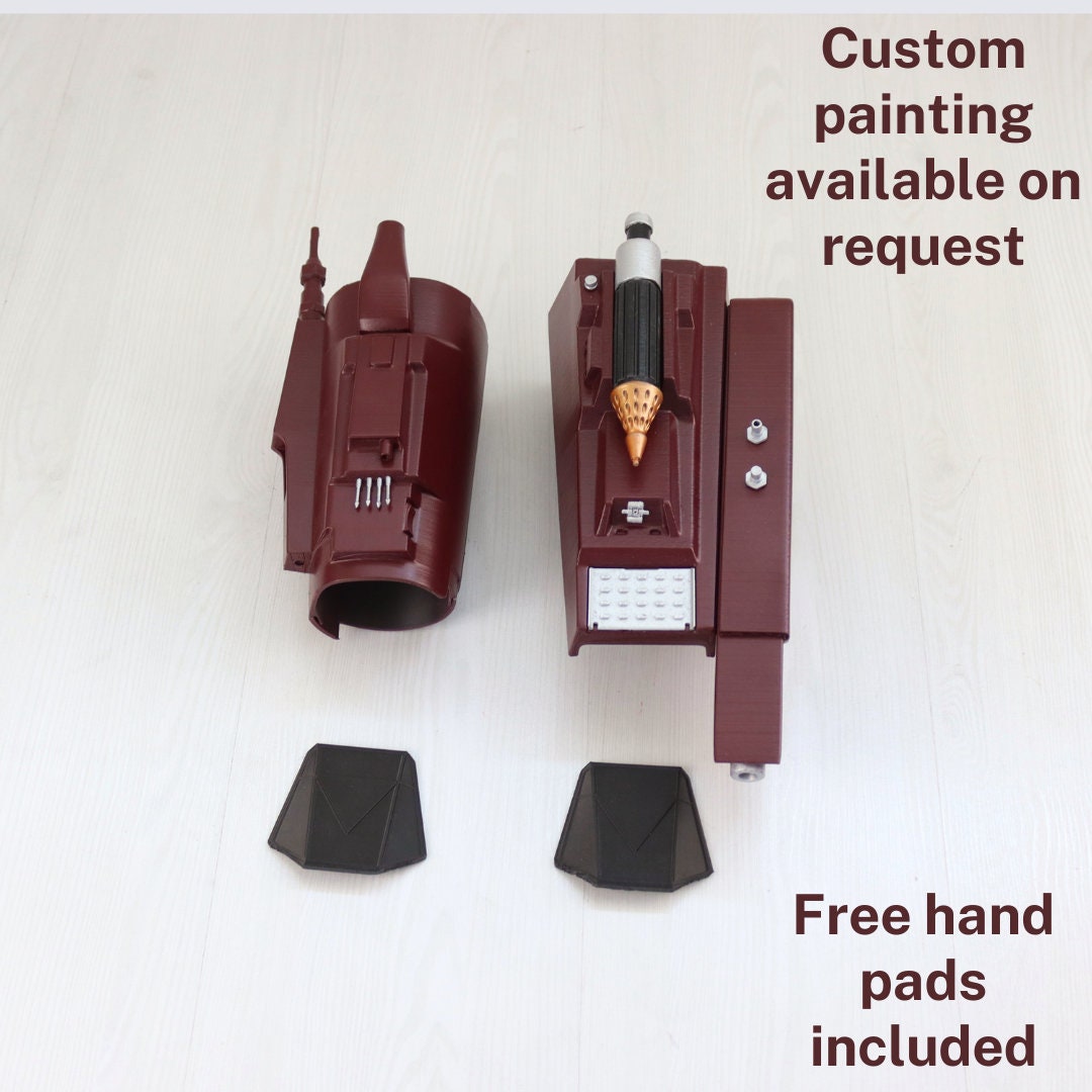 Boba Fett Gauntlets, Wearable Bracers 3d Printed for Cosplay