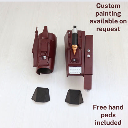 Boba Fett Gauntlets, Wearable Bracers 3d Printed for Cosplay