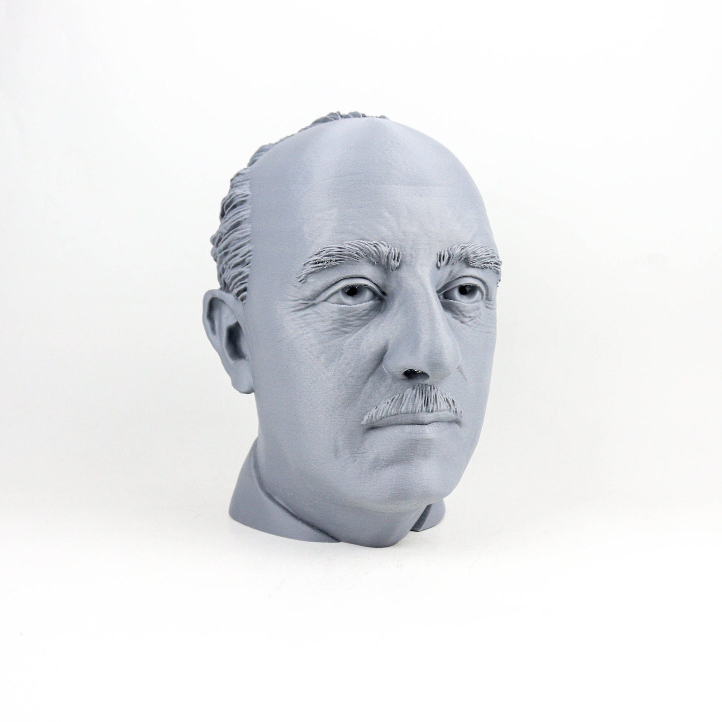Francisco Franco Head Statue, Headphone Holder, Desktop Decor Headphone Stand Bust