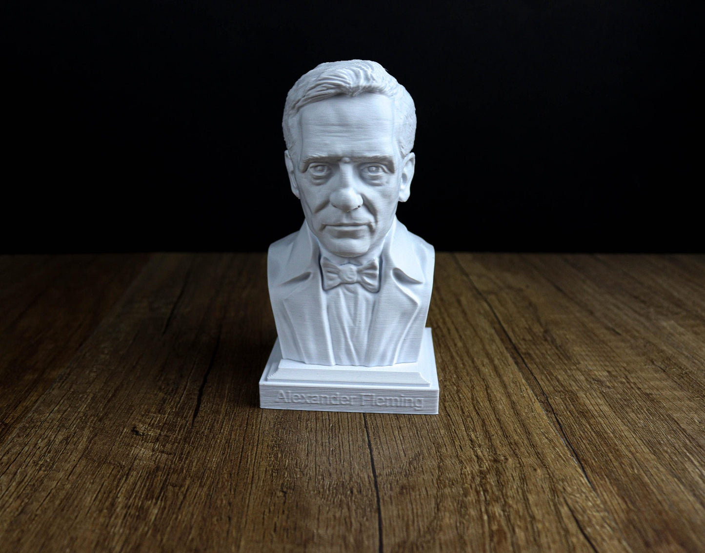 Sir Alexander Fleming Bust, Scottish Physician and Microbiologist Statue,  Penicillin Pioneer Sculpture