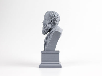 Claude Monet Bust, French Painter Sculpture Decoration, Statue Gift