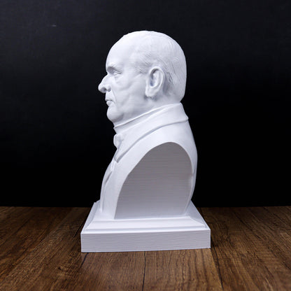 William McKinley Bust, 25th U.S. President Sculpture, Patriotic Home Decor
