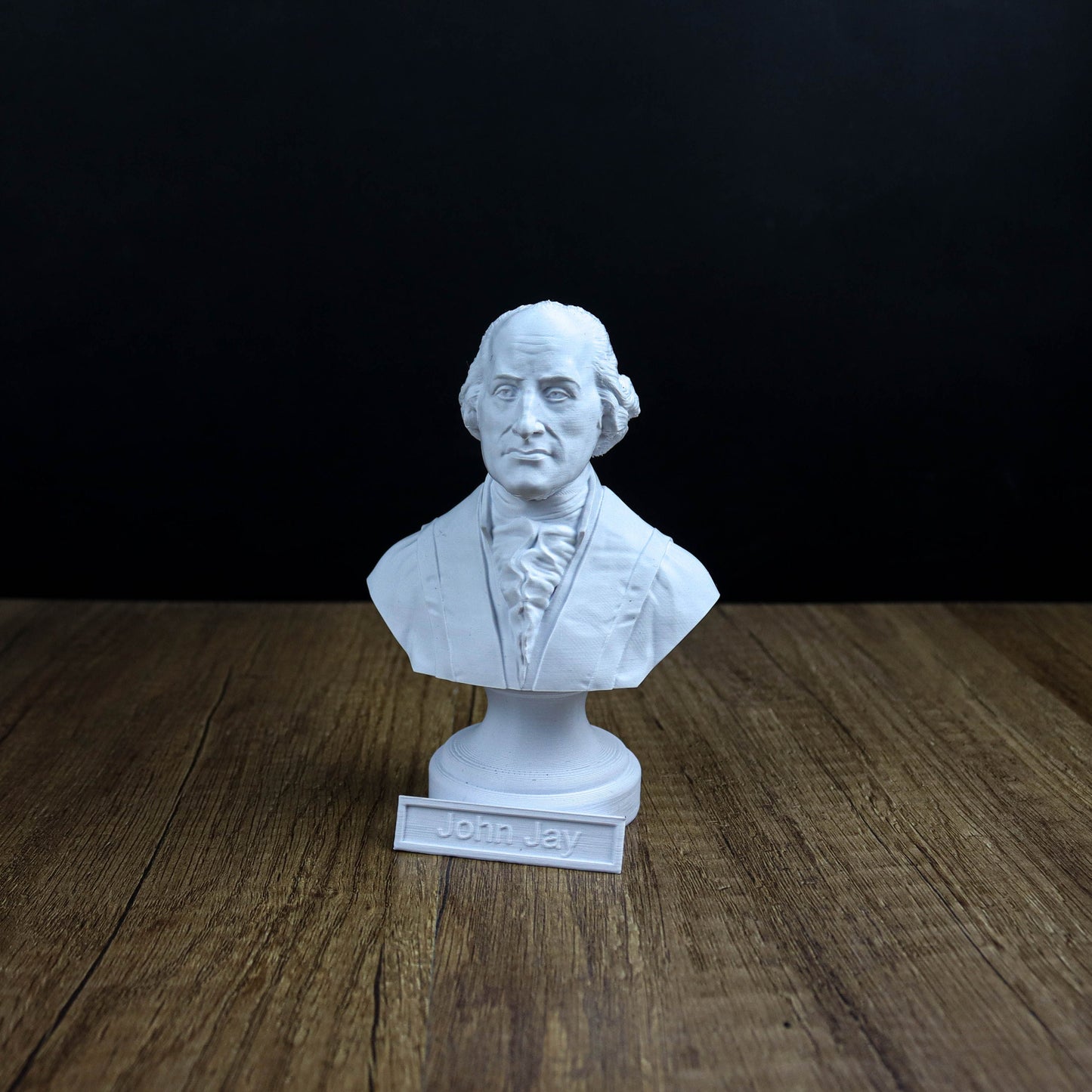 John Jay Bust, Founding Father sculpture, American history decor