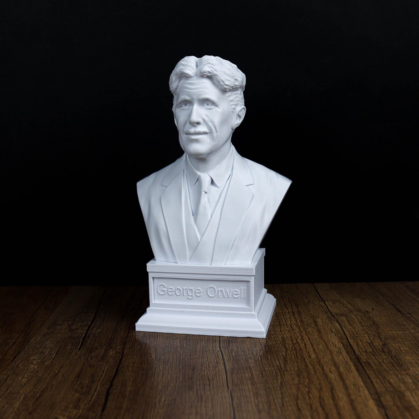George Orwell Bust, English Writer Statue, Gift for Book Lover