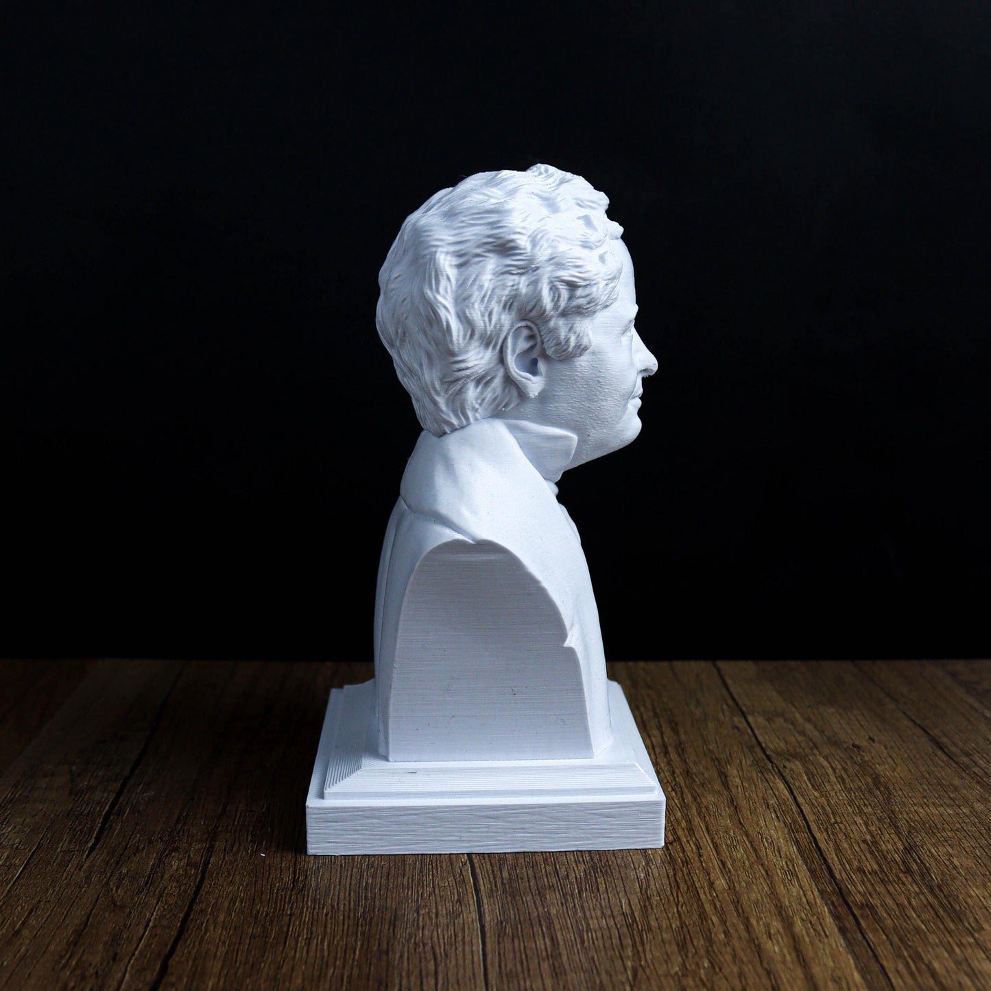 Thomas Moore Bust, Irish Writer and Poet, Philosopher and Utopia Author Statue for Bookshelf & Home Decor