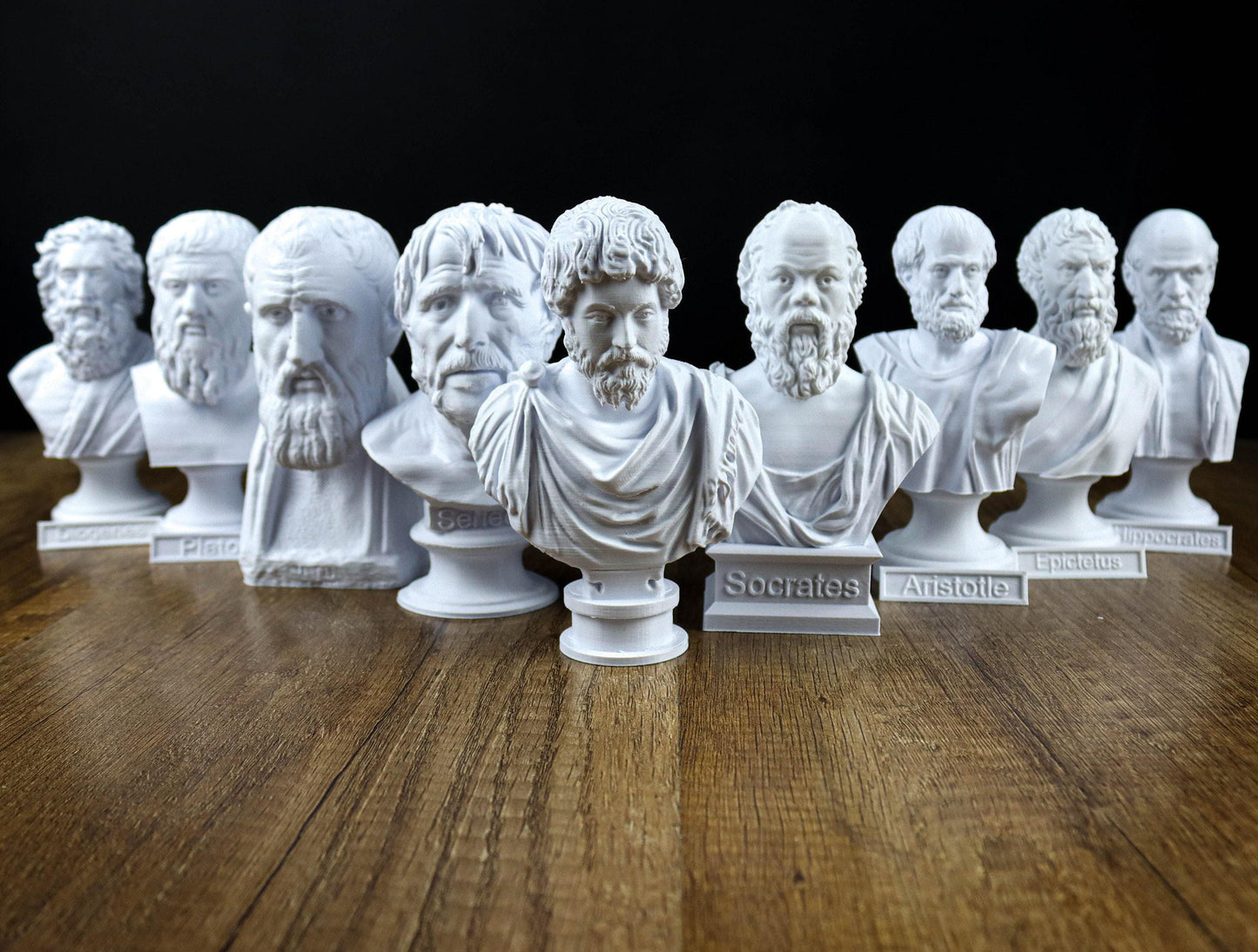 Greek/Roman Stoic Philosophers Value Pack: Marcus Aurelius, Seneca, Socrates, Plato, Aristotle, Zeno, Epictetus, Diogenes
