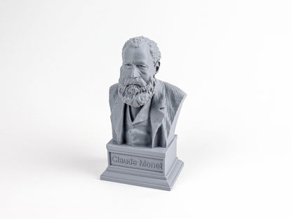 Claude Monet Bust, French Painter Sculpture Decoration, Statue Gift