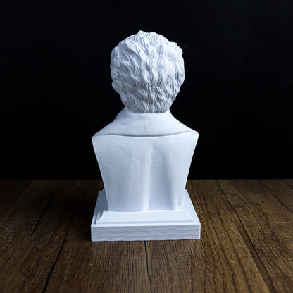 Thomas Moore Bust, Irish Writer and Poet, Philosopher and Utopia Author Statue for Bookshelf & Home Decor