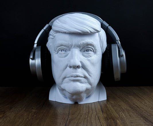Donald Trump Headphone Holder 3d Bust