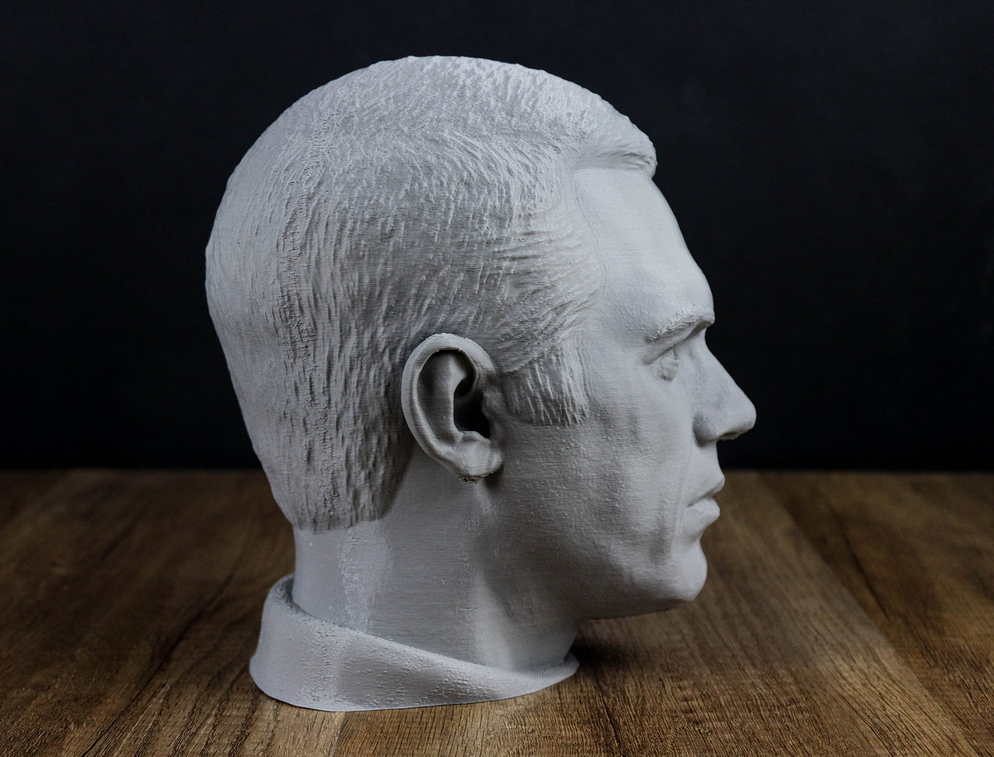 Steve McQueen Headphone Holder Bust, Headset Stand Figure, Room Decoration