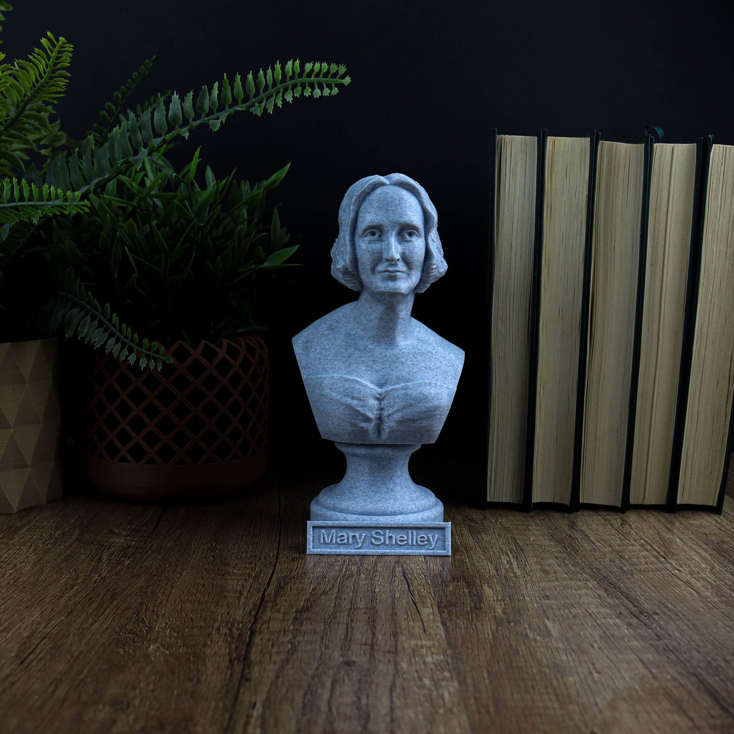 Mary Shelley Bust, Gothic Literature Figure, Romantic Era Writer, Gift for Book Lover
