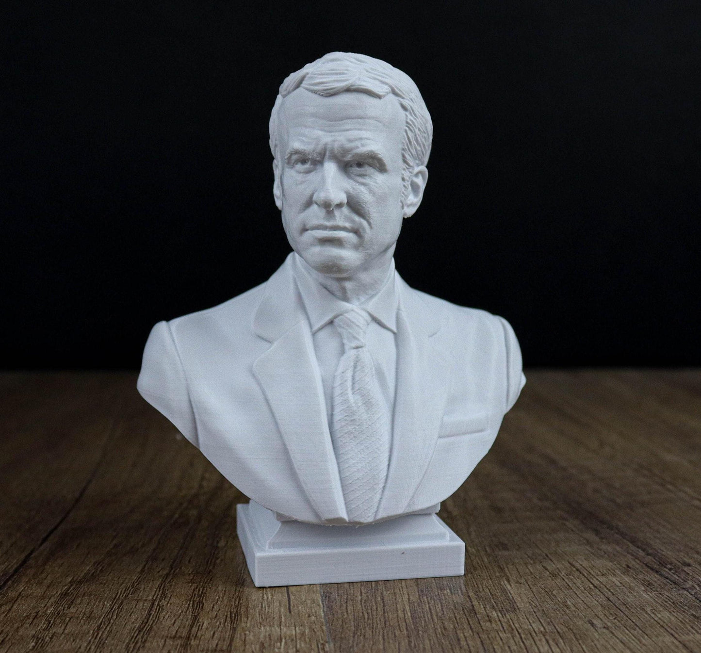 Emanuel Macron Bust, President of France 3D Sculpture