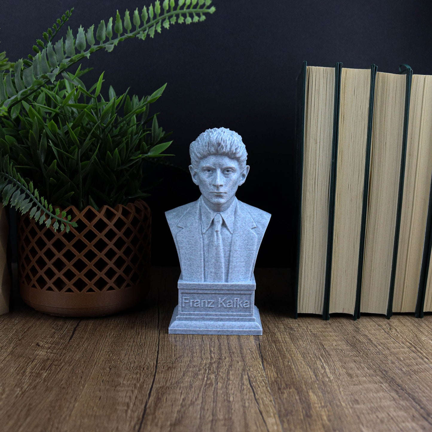 Franz Kafka Bust, Novelist and Short Story Writer, Gift for Book Lover