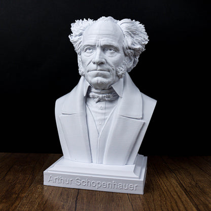 Arthur Schopenhauer Bust, German philosopher Statue, Sculpture Decoration ,Decor