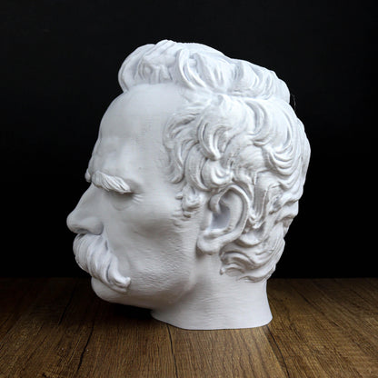 Sleeping Friedrich Nietzsche Bust, When Nietzsche Wept Decor
