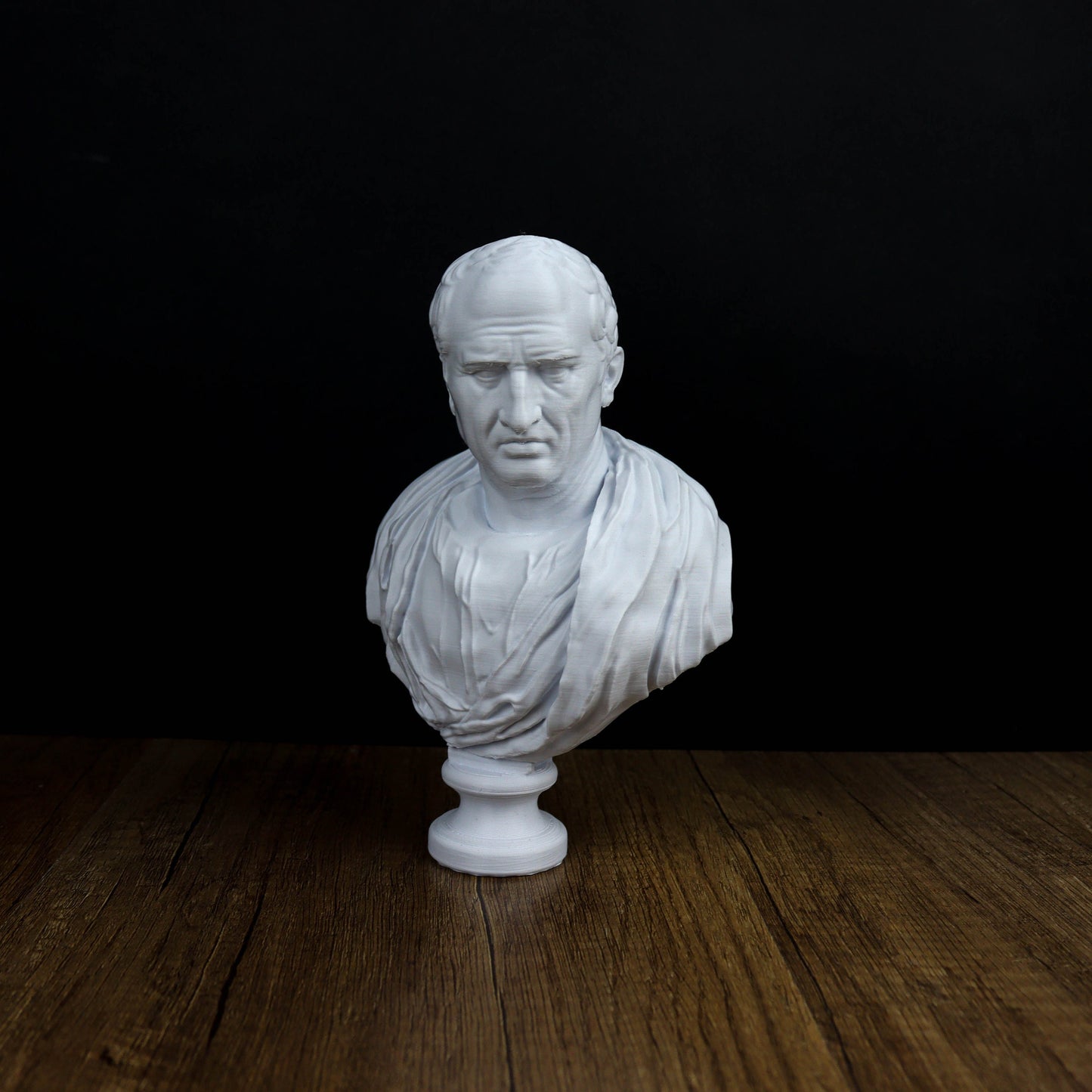 Cicero Bust, Ancient Roman Philosopher Sculpture, Roman History Decor