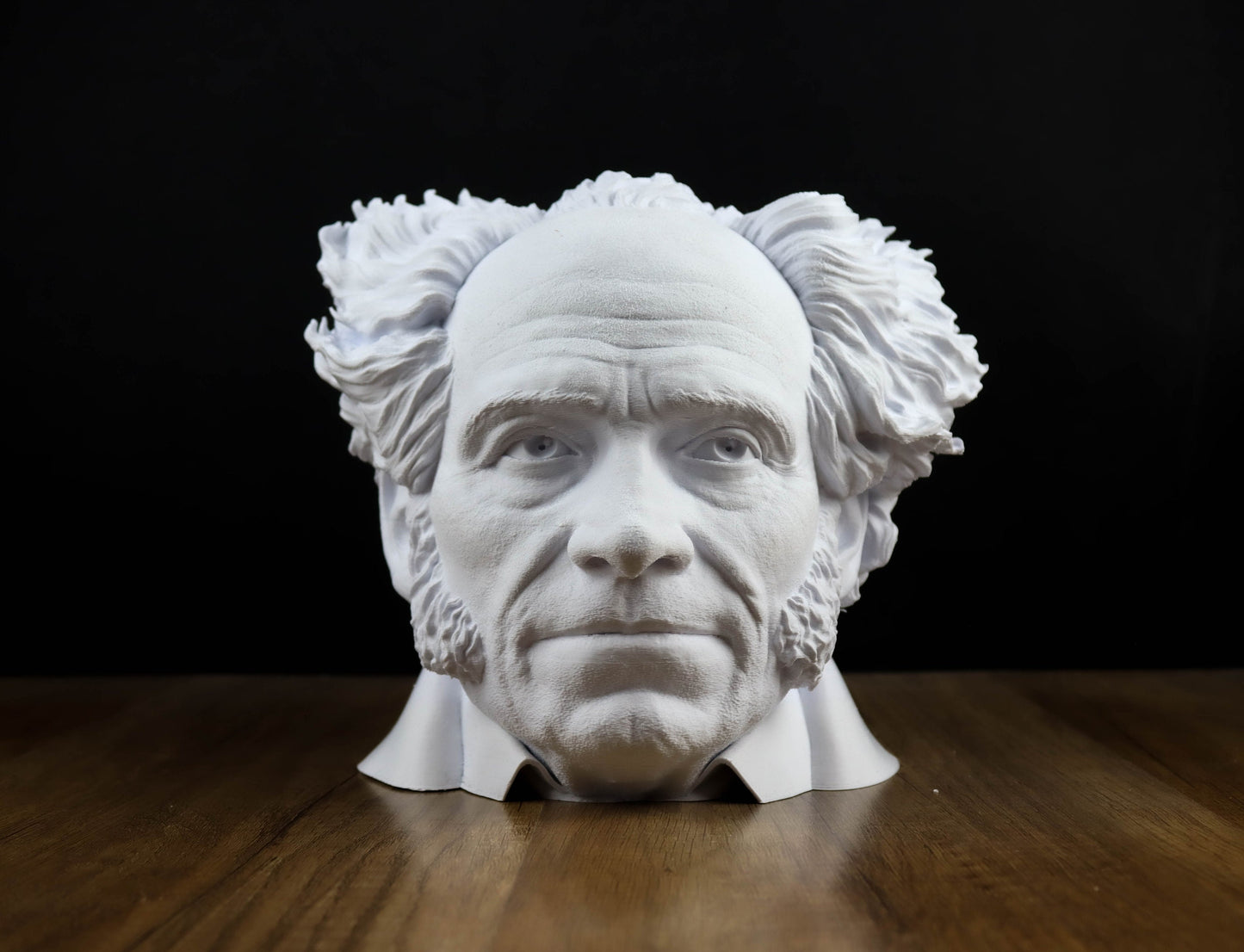 Arthur Schopenhauer Bust, German philosopher Statue, Sculpture Decoration ,Intellectual Home Decor