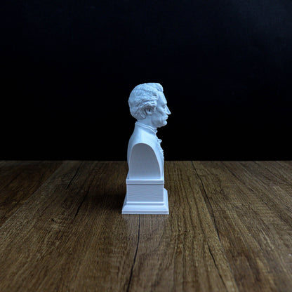 Goethe Bust, Johann Wolfgang von Goethe Statue, Romantic Era Poet Statue