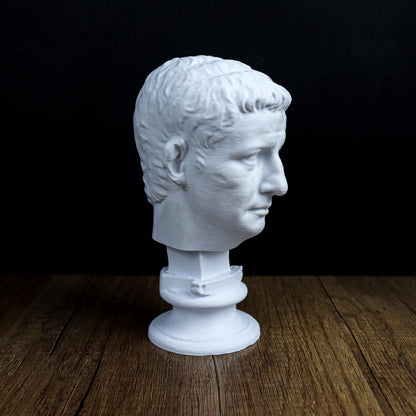 Emperor Claudius Bust, Tiberius Claudius Caesar Augustus Germanicus Sculpture