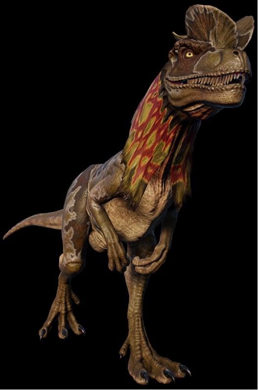 Dilophosaurus Aged Skull, Dinosaur Realistic Skull Replica, Prehistoric Dinosaur Fossil Decor, Jurassic Collectible Gift