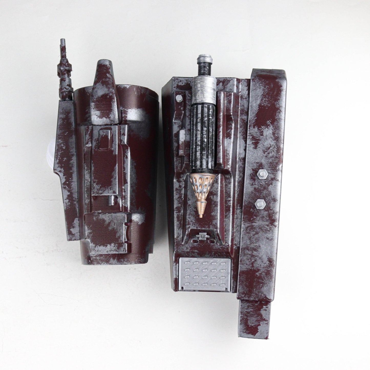 Boba Fett Gauntlets, Wearable Bracers 3d Printed for Cosplay