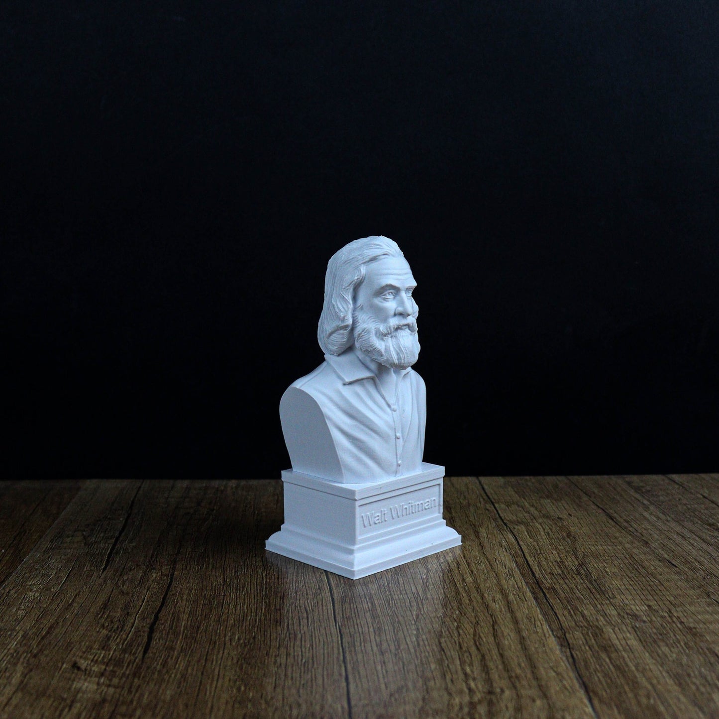 Walt Whitman Bust, American Poet, Essayist Statue
